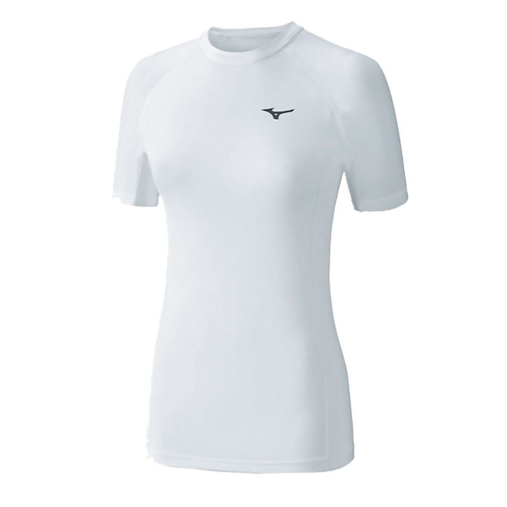 Maglietta Mizuno Bio Gear SS Donna - Bianche - 07528-DNAT